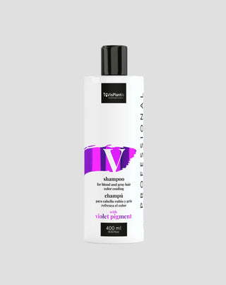 Professionelles Vis Plantis Kühlendes Shampoo für blondes und graues Haar - 1