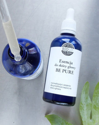 Ein Einreibungsmittel für fettiges Kopfhaut stärkendes Haar Essence Be Pure BIOUP - 3