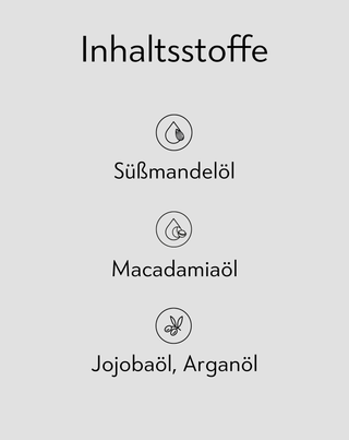 Leuchtendes Körperöl mit dem Glow-Effekt mit Jojobaöl und Nutridome Arganöl