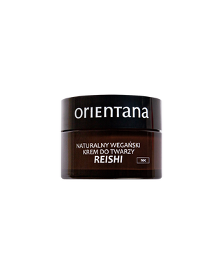 Natürliche vegane Nachtcreme für Menschen mit den ersten Anzeichen der Hautalterung Reishi Orientana - 1