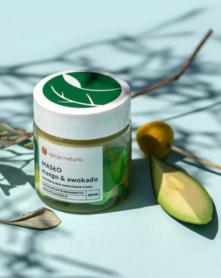 Körperbutter für trockene, beschädigte und gegerbte Avocado & Mango Opcja Natura - 2