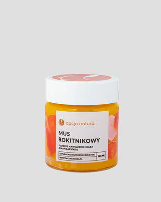 Natürliches Jahrdorn-Körpermousse für trockene und entleerte Haut Opcja Natura - 1