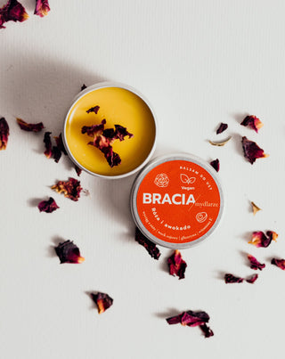 Regenerierender Rose & Avocado Lippenbalsam mit Vitamin E Bracia Mydlarze - 3