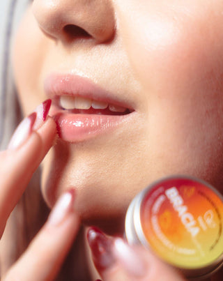Fruchtiges Sorbet für trockene und rissige Lippen Kirsche, Mango und Mandarine Bracia Mydlarze - 3
