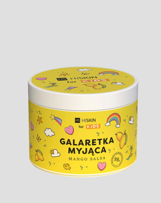 Baby Bath Wash Jelly Yellow Mango Salsa HiSkin für Kinder