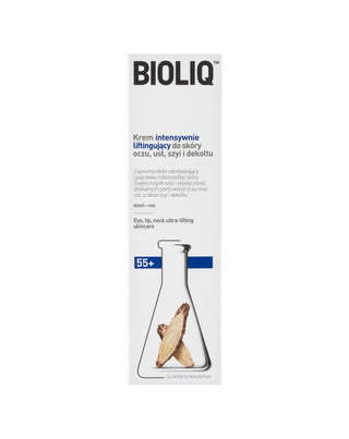Intensiv straffende Creme für Augen-, Lippen-, Hals- und Dekolletéhaut 55+ Bioliq - 1