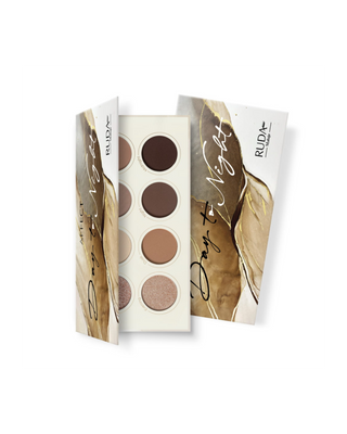 Lidschattenpalette für Tag und Nacht in Nude-Tönen - 3