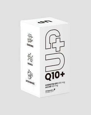 UP Q10+ Coenzym Q10 mit Acetyl-L-Carnitin-Ergänzung 30 Kapseln UP Health Pharma - 1