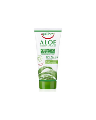 Aloe Vera Feuchtigkeitsspendende Gesichtscreme mit Süßmandelöl Equilibra - 1
