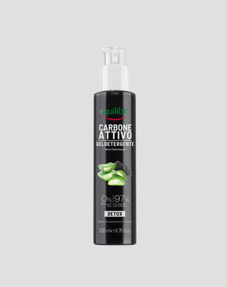 Equilibra Aktivkohle & Aloe Vera Reinigungs-Gesichtswaschmittel - 1