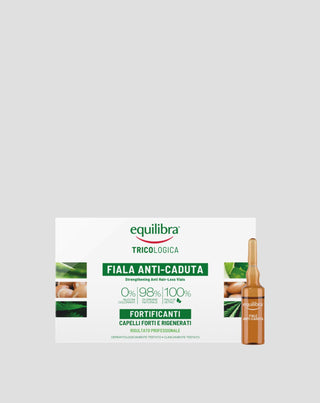 Stärkende Ampullen gegen Haarausfall mit pflanzlichem Keratin Equilibra 10 Stück - 1