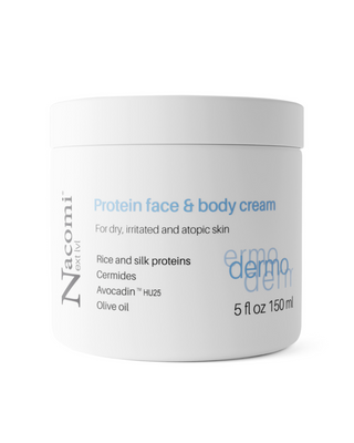 Nacomi Next Level Dermo Protein Gesichts- und Körpercreme für atopische und trockene Haut - 1