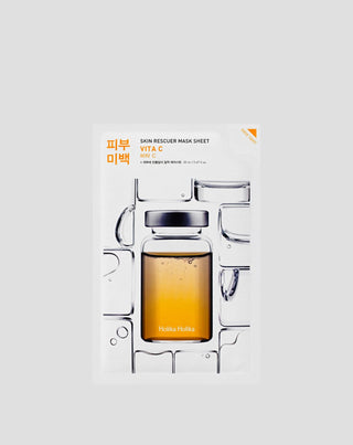 Holika Holika Skin Rescue Sheet Mask mit Vitamin C zum Ausgleichen des Hauttons - 1