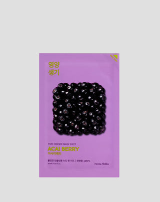 Antioxidantien-Maske mit Acai-Beeren-Extrakt Pure Essence Mask Sheet Holika Holika - 1