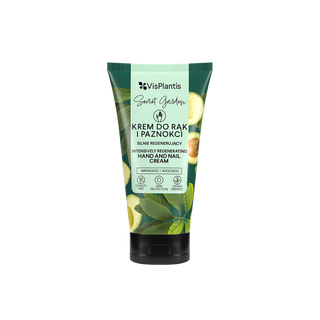 Stark regenerierende Hand- und Nagelcreme mit Avocado und Vis Plantis Baumwollöl - 1