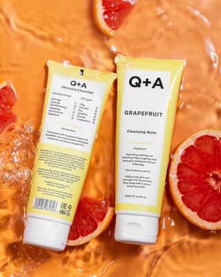 Grapefruit-Reinigungsbalsam Q+A feuchtigkeitsspendender und beruhigender Reinigungsbalsam für das Gesicht - 2