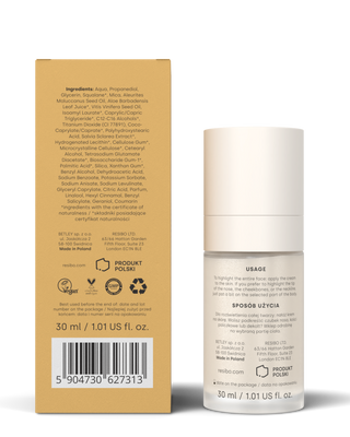 Glow Player leuchtende und feuchtigkeitsspendende Gesichtscreme 30 ml Resibo - 3