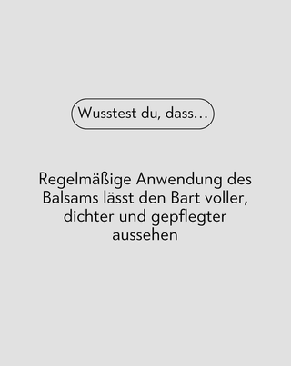 Pflegender und feuchtigkeitsspendender Bartbalsam mit Monolit Naturölkomplex - 3