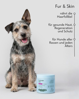 Fur & Skin Ergänzungsfuttermittel für Hunde für schönes Fell und gesunde Haut Oggo 180 g - 2