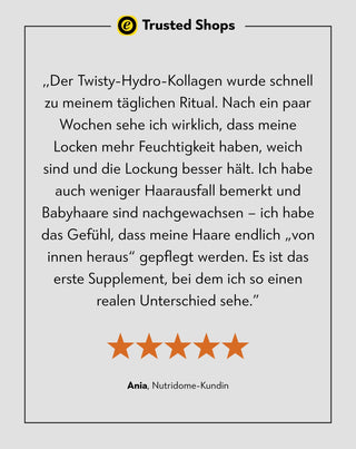 Haar-Hydrocollagen mit Biotin zur Stärkung und Befeuchtung des Haares von innen Twisty 210 g - 5