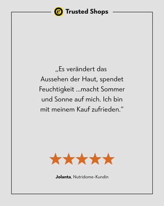 Leuchtendes Körperöl mit dem Glow-Effekt mit Jojobaöl und Nutridome Arganöl