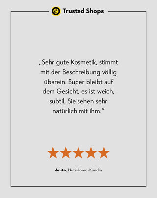Nutridome leuchtende, feuchtigkeitsspendende Foundation mit Hyaluronsäure für Wildlederhaut