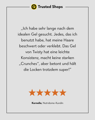 Styling-Gel für lockiges Haar, spendet Feuchtigkeit und macht das Haar weich, ohne es zu beschweren Twisty - 6