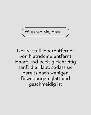 Kristall-Epilierer Nutridome zur sanften Entfernung von Haaren und abgestorbener Haut - 5