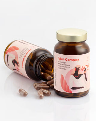 Nahrungsergänzungsmittel zur Unterstützung der Eisenaufnahme FeMe Complex Health Labs Care - 3