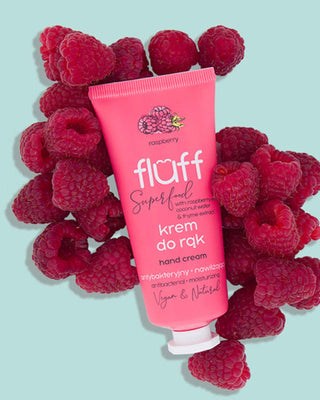 Handcreme mit Himbeerextrakt und Kokoswasser zur Linderung von Irritationen Flusen - 2