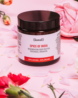 Körperbutter mit Omega 6 und 9 Säuren mit dem kräuterwürzigen Duft Spice of Indian Iossi - 2