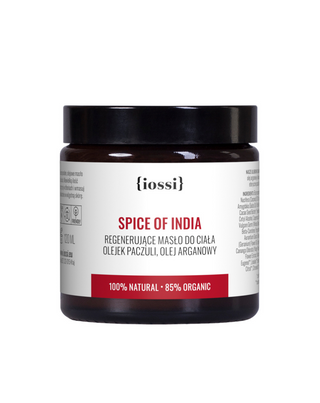 Körperbutter mit Omega 6 und 9 Säuren mit dem kräuterwürzigen Duft Spice of Indian Iossi - 1