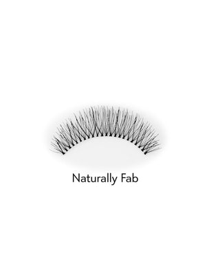 Wiederverwendbare falsche 2d-Wimpern, verformungsbeständig Naturally Fab Bamm!Lashes - 2
