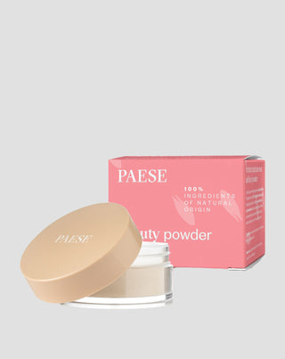 Natürliches Gersten-Gesichtspuder, das Paese-Make-up fixiert und mattiert - 1