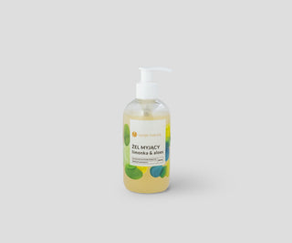 Lime Aloe Körper- und Gesichtsreinigungsgel & 100% natürliche Natura-Option - 1