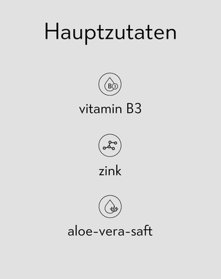 Vitamin B3 10% und Zink 1% Gesichtsserum für Akne Nutridome - 5