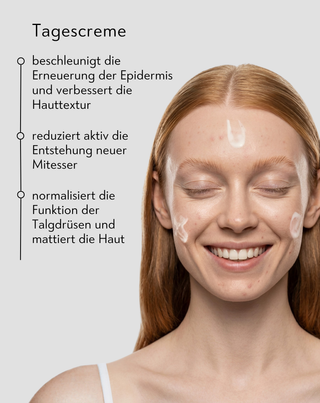 Anti-Akne Tagescreme mit Salicyl- und Azelainsäure Anti-Acne Orphica Clinic 50 ml