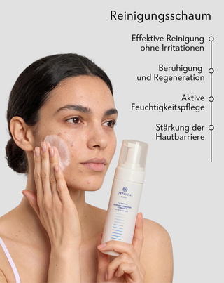 Reinigungsschaum für das Gesicht mit Betain, Panthenol und Allantoin Cleansing Orphica Clinic 150 ml