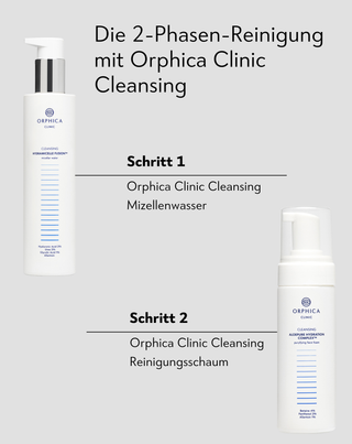 Reinigungsschaum für das Gesicht mit Betain, Panthenol und Allantoin Cleansing Orphica Clinic 150 ml