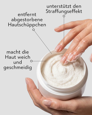 Zucker-Körperpeeling-Scrub zur Hautglättung Nutridome 250 g