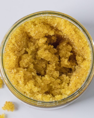 Körperpeeling mit Steinsalz und Orangen- und Iossi-Mandarinenölen - 2