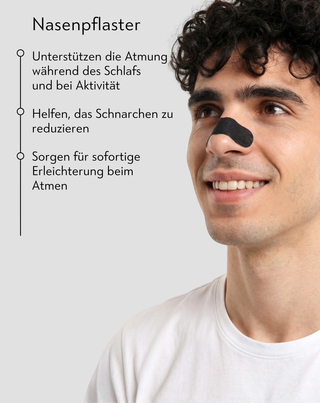 Nasenatmungspflaster 30 Stück. Nutridome