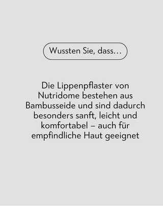 Anti-Schnarch Mundpflaster aus natürlicher Bambusseide, 30 Stück Nutridome - 4