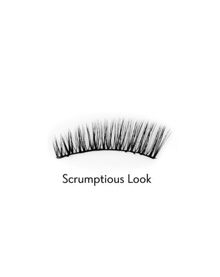 Falsche Wimpern auf dem 2D-Streifen für den mehrfachen Gebrauch Scrumptious Look Bamm!Lashes - 2