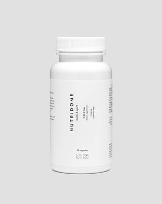 Chaga für Immunität, Funktion des Verdauungs- und Nervensystems, Nutridome Nahrungsergänzungsmittel, 60 Stk._1 - 1