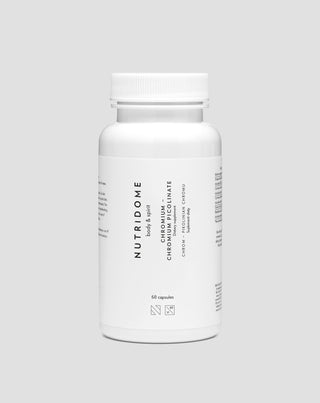 Chrompicolinat mit Vitamin C und Piperin zur Regulierung des Blutzuckerspiegels Nutridome 60 Kapseln_1 - 1
