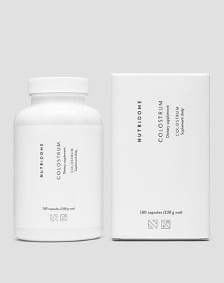 Colostrum 1000 mg/Tag für Immunität, Rindercolostrum mit Vitaminen und Mineralien Nutridome 180 Stk.