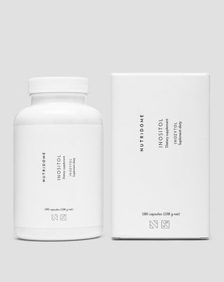 Inositol 1000 mg/Tag zur Senkung des Blutzuckerspiegels, bei Insulinresistenz und zur Unterstützung der Fruchtbarkeit Nutridome 180 Stk. - 2