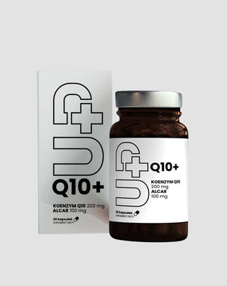 UP Q10+ Coenzym Q10 mit Acetyl-L-Carnitin-Ergänzung 30 Kapseln UP Health Pharma