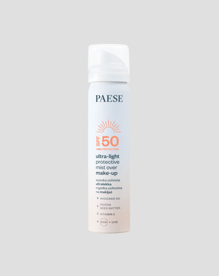 Ultraleichter schützender Make-up-Nebel mit Sonnenschutz SPF50 Paese